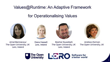 Values@Runtime: An Adaptive Framework for Operationalising Values