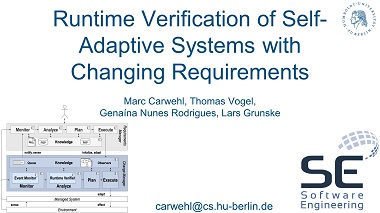 Runtime Verification of Self-Adaptive Systems with Changing Requirements