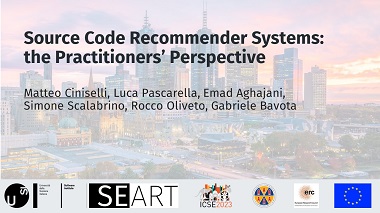 Source Code Recommender Systems: The Practitioners' Perspective
