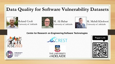 Data Quality for Software Vulnerability Datasets
