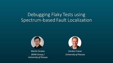 Debugging Flaky Tests using Spectrum-based Fault Localization