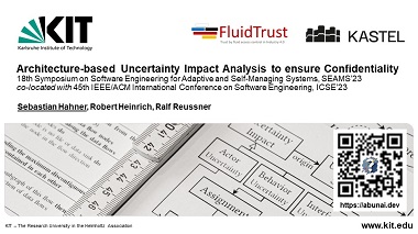 Architecture-based Uncertainty Impact Analysis to ensure Confidentiality