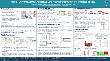 PlanIoT: A Framework for Adaptive Data Flow Management in IoT-enhanced Spaces