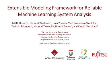 Extensible Modeling Framework for Reliable Machine Learning System Analysis