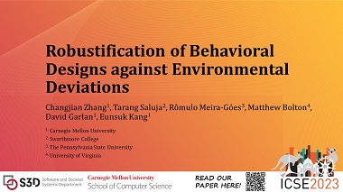 Robustification of Behavioral Designs against Environmental Deviations
