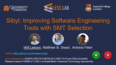 Sibyl: Improving Software Engineering Tools with SMT Selection