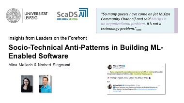 Socio-Technical Anti-Patterns in Building ML-Enabled Software:  Insights from Leaders on the Forefront