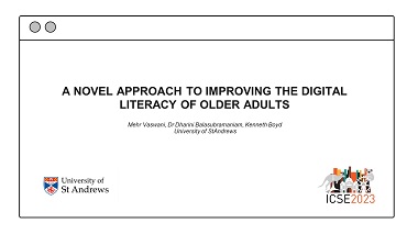 A Novel Approach to Improving the Digital Literacy of Older Adults